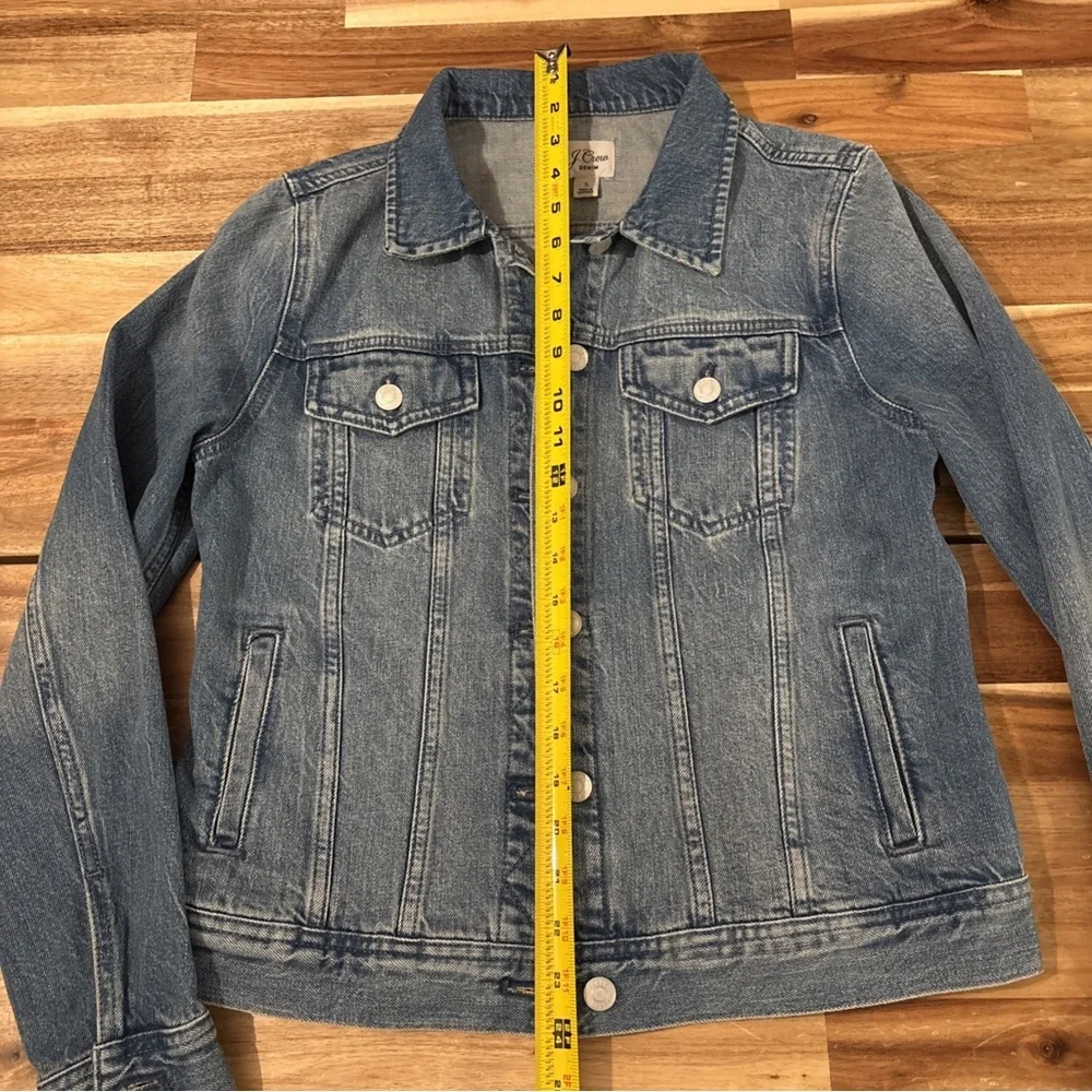 J. Crew Blue Denim Jacket Size S - Picture 6 of 6